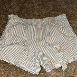 American Eagle Striped Shorts